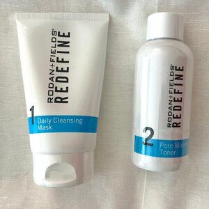 Rodan + Fields Redefine Daily Cleansing Mask and Redefine Pore Minimizing Toner